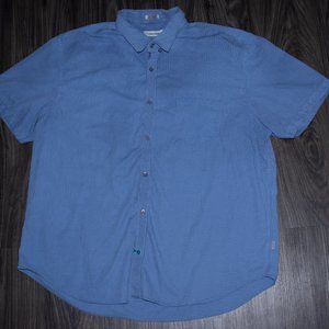 Calvin Klein Men's Dress Shirt Light Blue  XXL